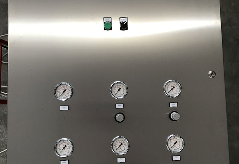 Control panel door